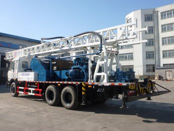 BZC350DF 300M Depth 500MM Bit Hole Diameter BZC300CA Truck-mounted Water Well Drilling Rigs