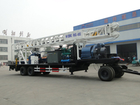 600m Drilling depth D500mm Drilling diameter BZCT600 trailer mounted water well drilling rig