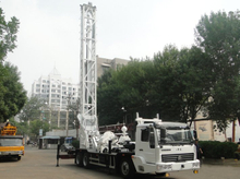 BZC400BCA 400m depth rotary truck mounted drilling rig drilling hole diameter 500mm
