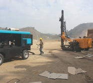 China water well drilling rig factory! 200m depth KW20 Kaishan brand crawler water drill machine for sale