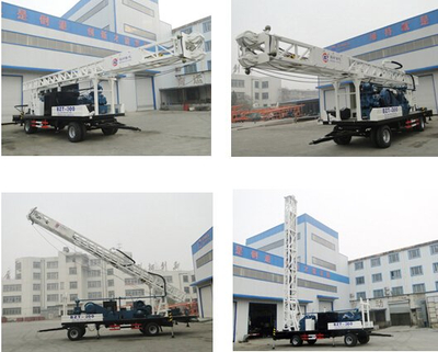diesel type BZT300SZ BZCT300SZ BZT300 BZCT300 300m depth D500mm diameter trailer-mounted water well drilling rig