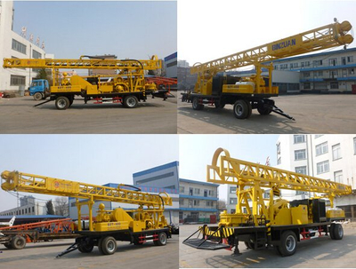 400m trailer type diesel generator rotary water well drilling rig BZCT400SZ/BZT400SZ/BZCT400/BZT400